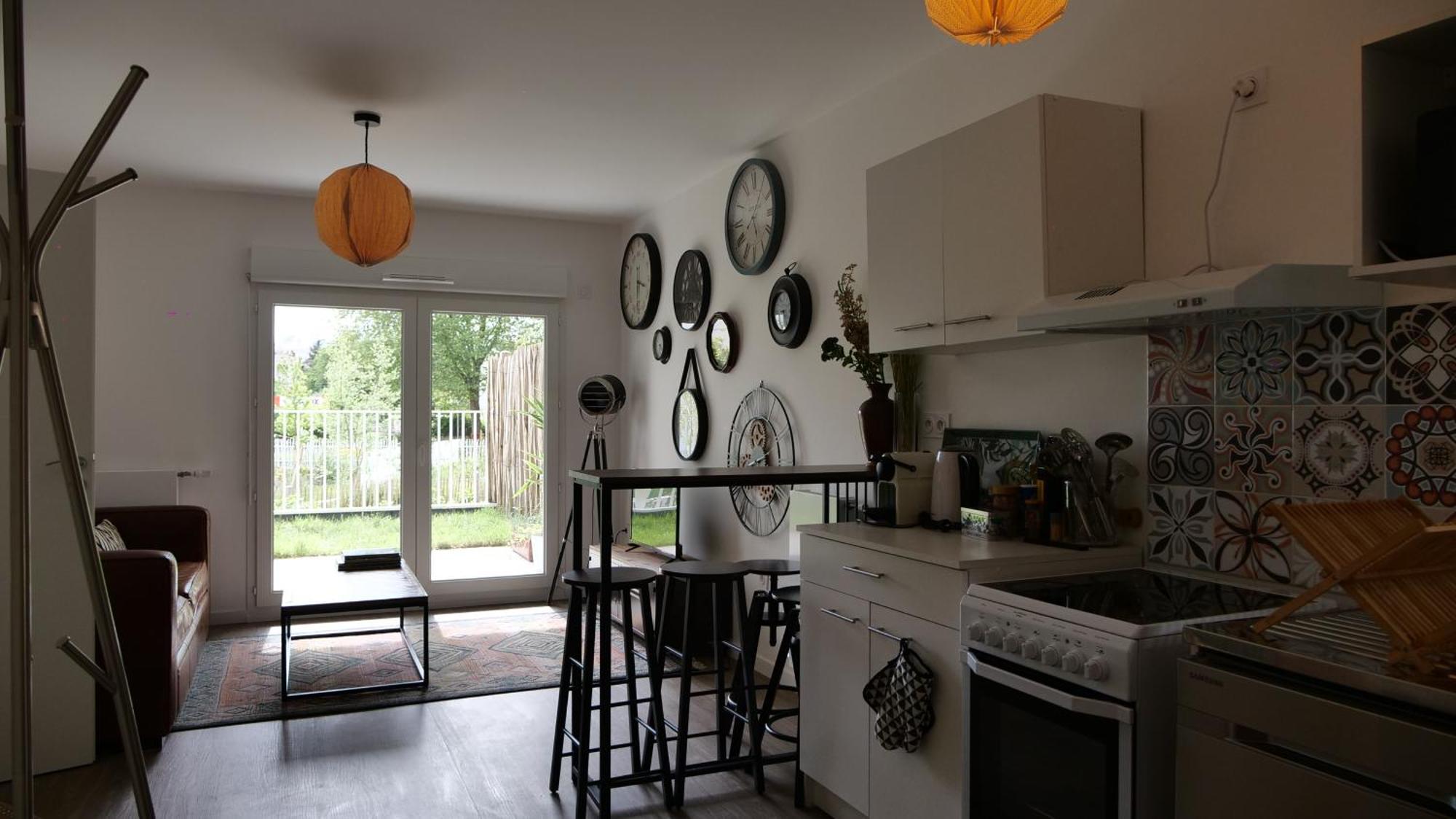 Appartement, Terrasse, Jardin, Parking Au Bord De Paris Noisy-le-Sec Exteriör bild